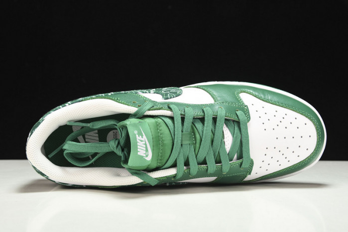 nike dunk low ess "green paisley" dh4401-102