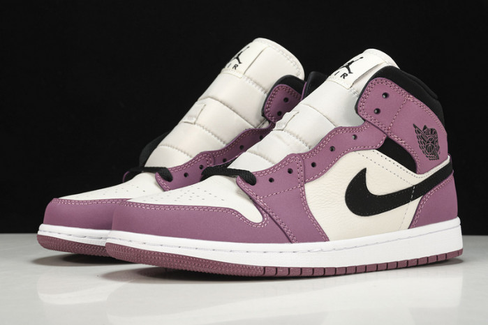 jordan 1 mid se light mulberry (w) - dc7267-500