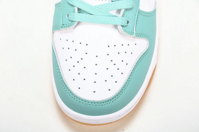 nike dunk low white turquoise (w) - dv2190-100