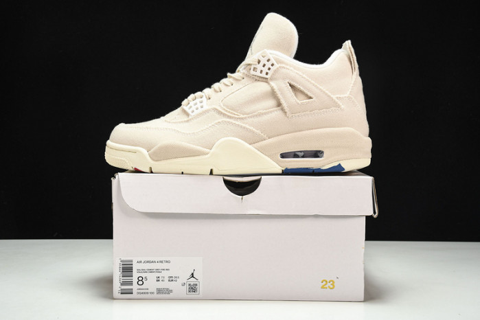 jordan 4 retro blank canvas (w) - dq4909-100