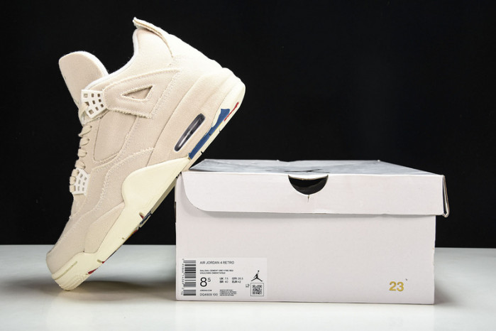 jordan 4 retro blank canvas (w) - dq4909-100