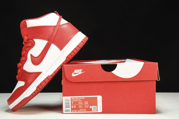 nike dunk high championship white red dd1399-106