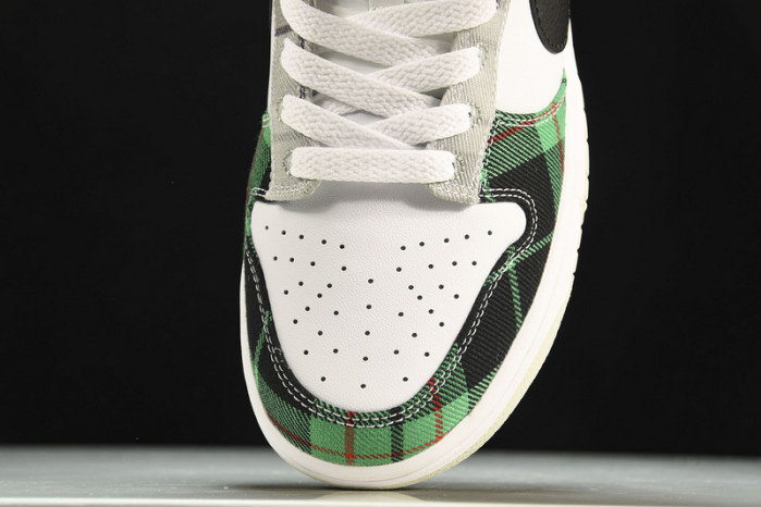 nike dunk low tartan plaid - dv0827-100