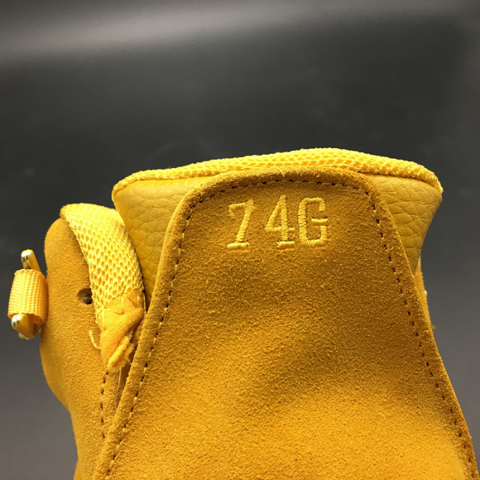 air jordan 18 retro "yellow suede" - air jordan - aa2494-701