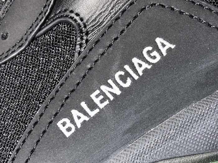 bl triple s trainers clear sole blue adn red 541624 w09o1 3861