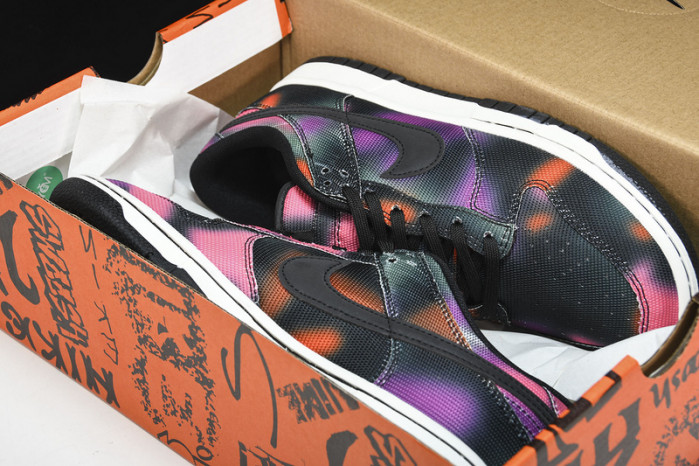 nike dunk low graffiti pink - dm0108-002