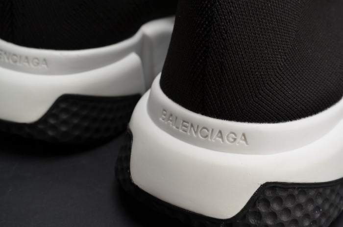 bl stretch mesh high top sneaker black white 454485 w05g0