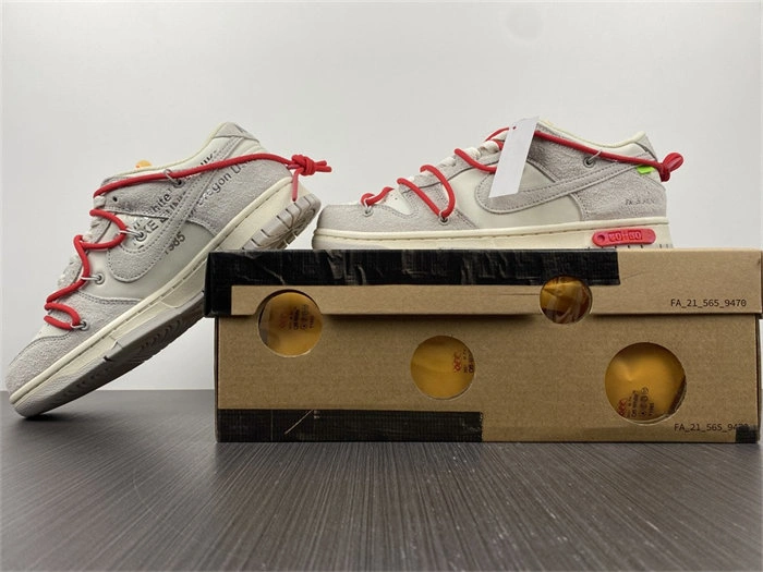 Nike Dunk Low Off-White Lot 40 DJ0950- WrinkleFree 5051